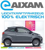 AIXAM Elektroauto - mit 100% elektrischem Antrieb