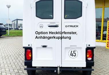 Van mit Hecktürfenstern