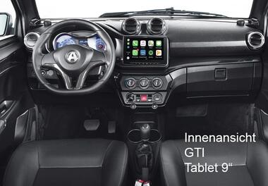 GTI innen mit 9" Tablet