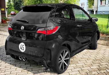 GTI schwarz hinten